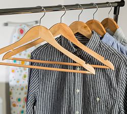 Wooden Hangers - 24 Pack