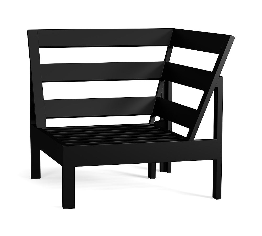 Open Box: Malibu Metal Sectional, Corner Chair Frame