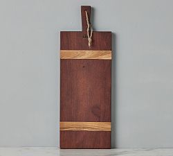 Handcrafted Rectangle Saddle Charcuterie Board, Small