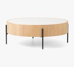 Canon Round Marble Coffee Table