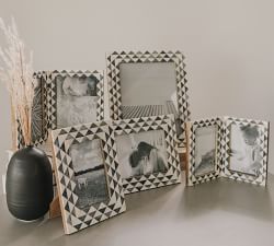 Kajri Bone Picture Frame - Gray