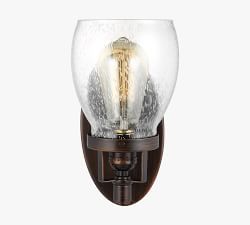 Charlotte Hand-Blown Glass Sconce (6'')