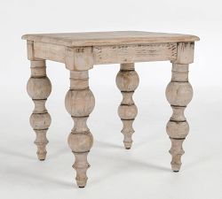 Bander Square Reclaimed Wood End Table (24&quot;)