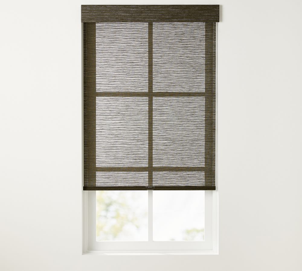 Custom Natural Cordless Roller Shade