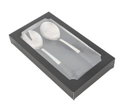 Tava Handwoven Stainless Steel Serving Set - Set of 2