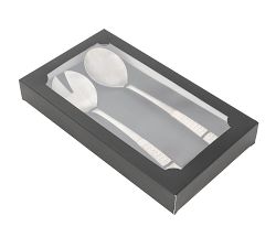 Tava Handwoven Stainless Steel Serving Set - Set of 2