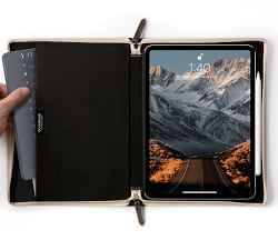 BookBook Hardback Leather Case with Easel for iPad Pro