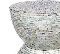 Penny Round Accent Table