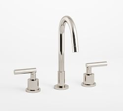 Exton Lever Handle Widespread Bathroom Sink Faucet