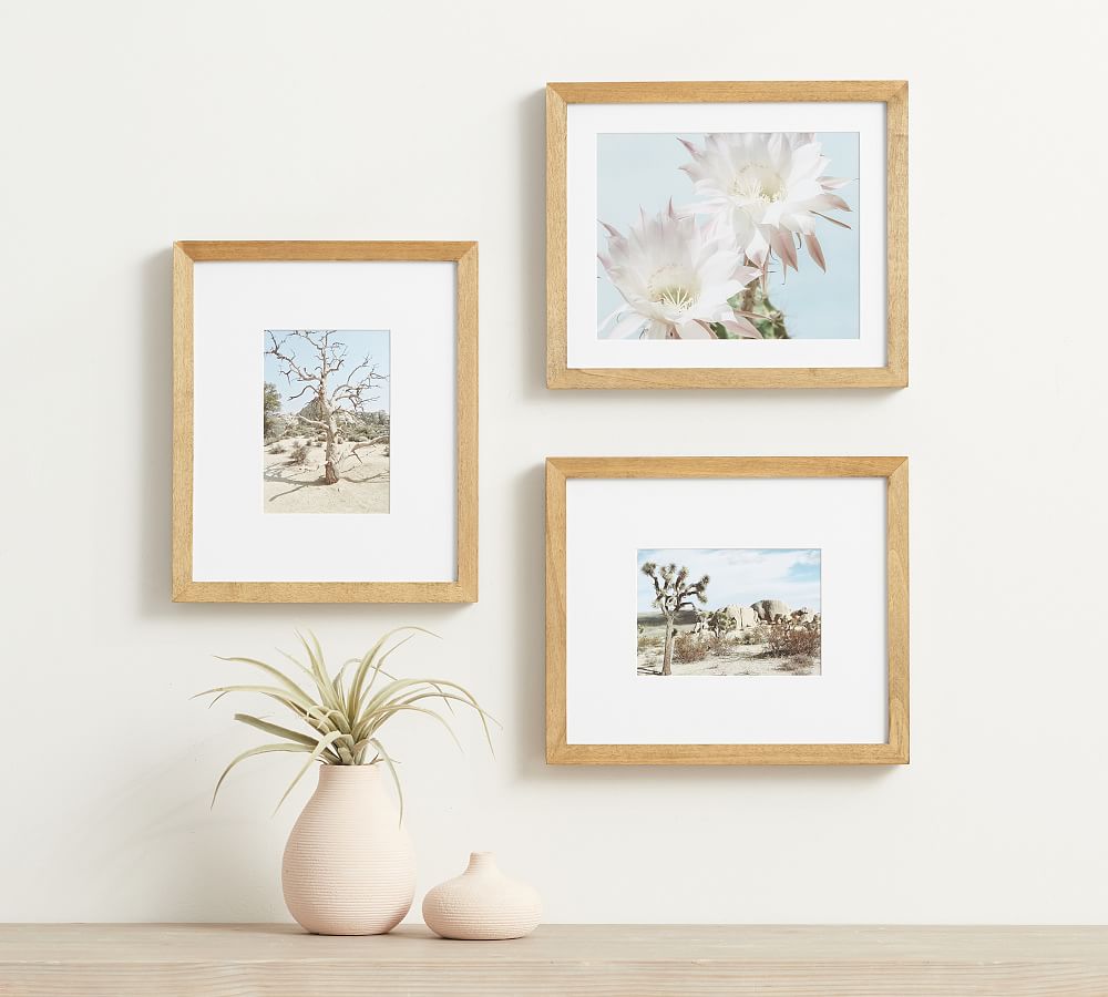 Wood Gallery Frames - 11x13, Set of 3