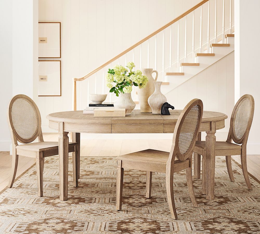 Sausalito Round Extendable Dining Table (54&quot;-72&quot;)