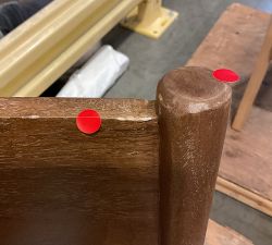 Open Box: Cayman Dining Chair, Individual - Antique Umber