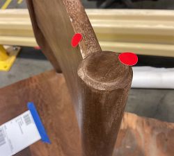 Open Box: Cayman Dining Chair, Individual - Antique Umber