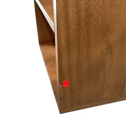 Open Box: Reed Modular Bar Open Hutch, 18&quot; W x 14&quot;D x 32&quot;H  - Antique Umber