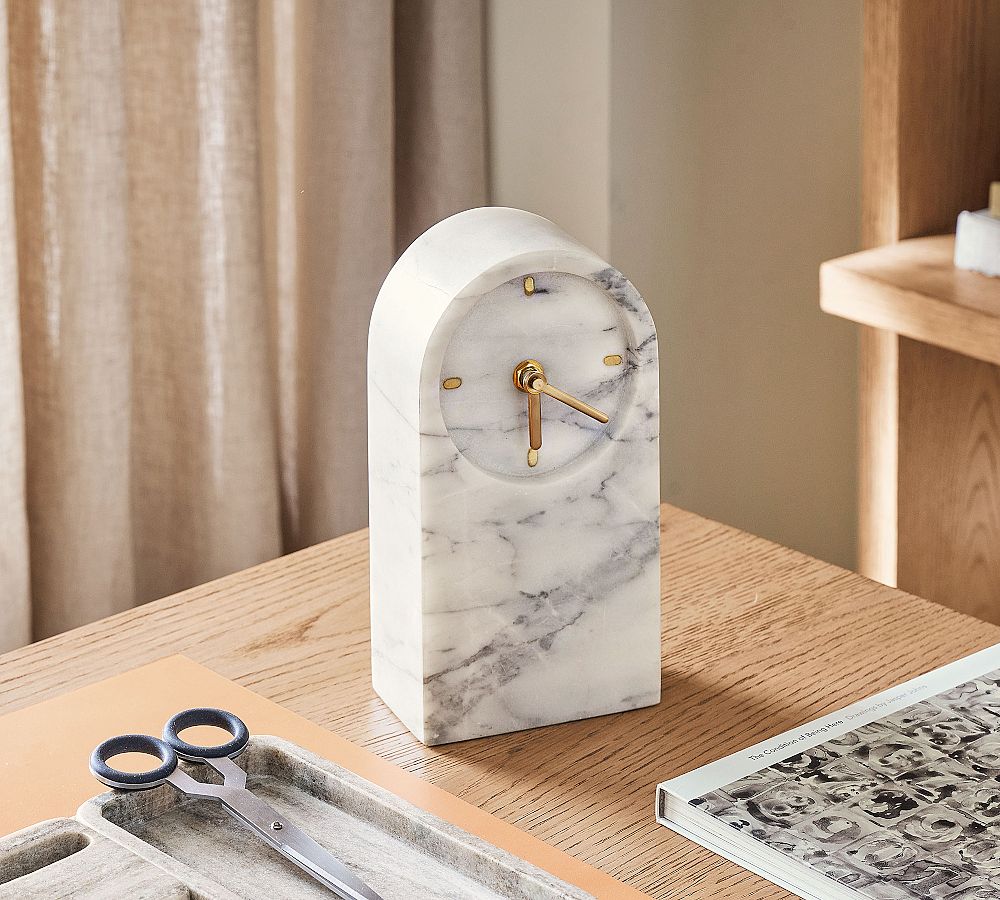 Marble Fashion Clock