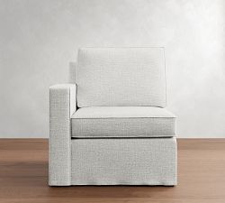 Cameron Square Arm Sectional Component Replacement Slipcovers