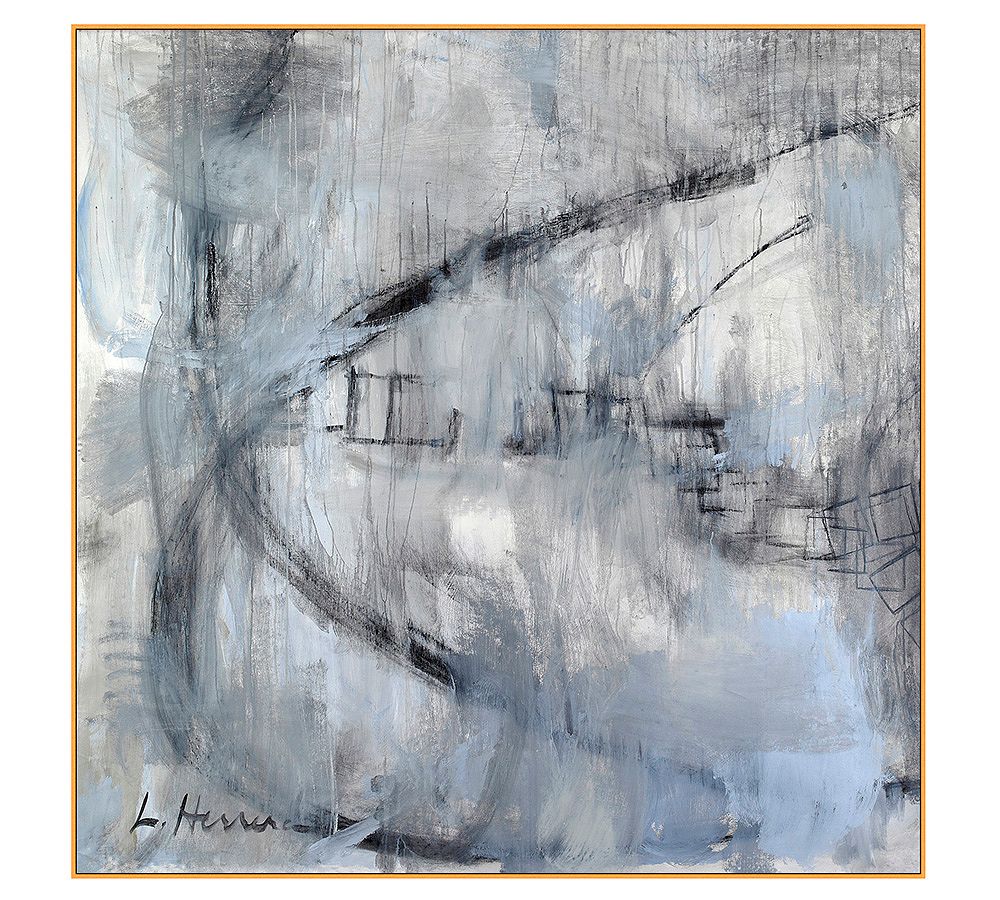 Orbit Study #1 Framed Canvas