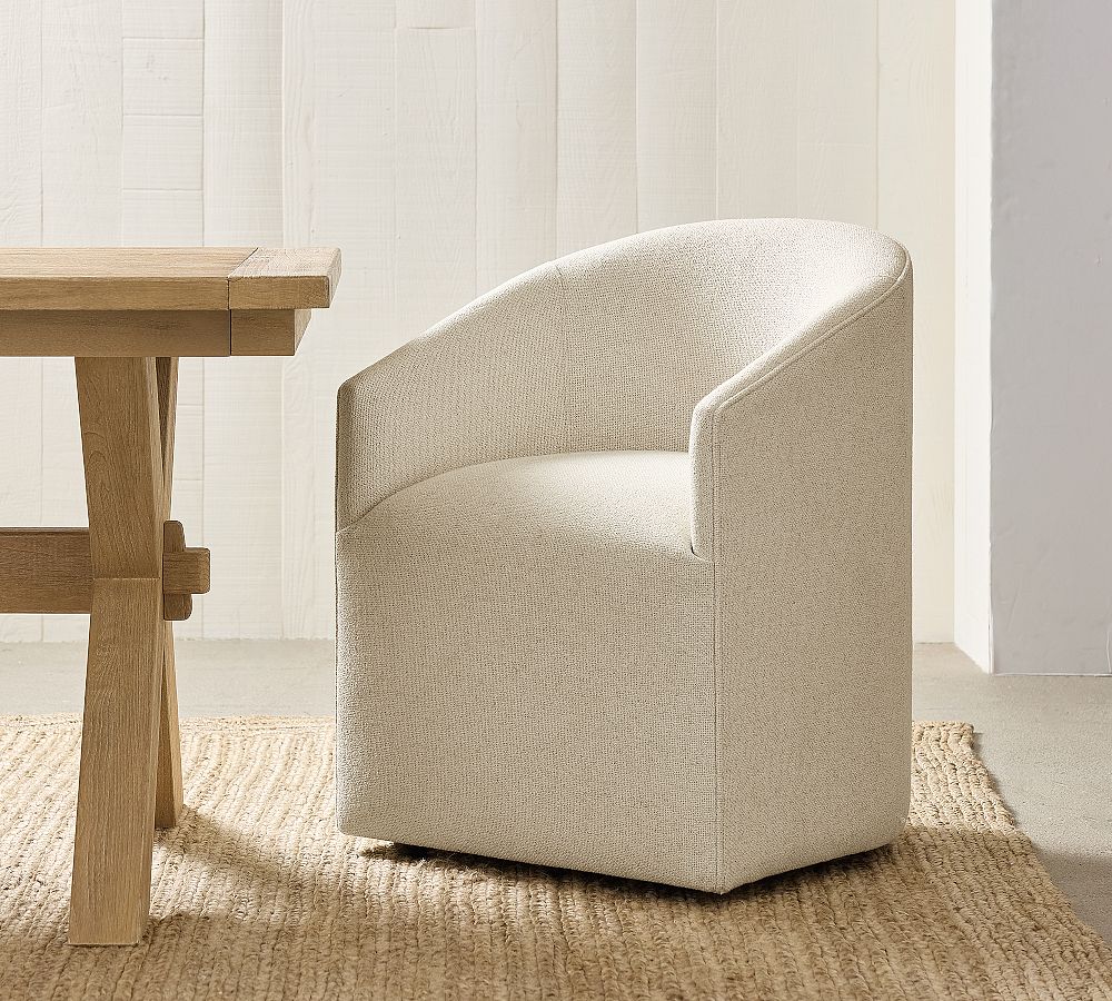 Baldwin Upholstered Barrel Back Dining Chair
