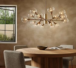 Birchmont Hand-Blown Glass Chandelier (48&quot;)