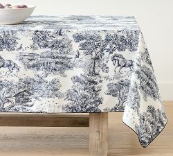 Brandon Maxwell Groveland Toile Tablecloth