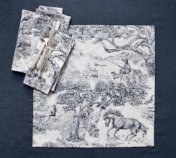 Brandon Maxwell Groveland Toile Napkins - Set of 4