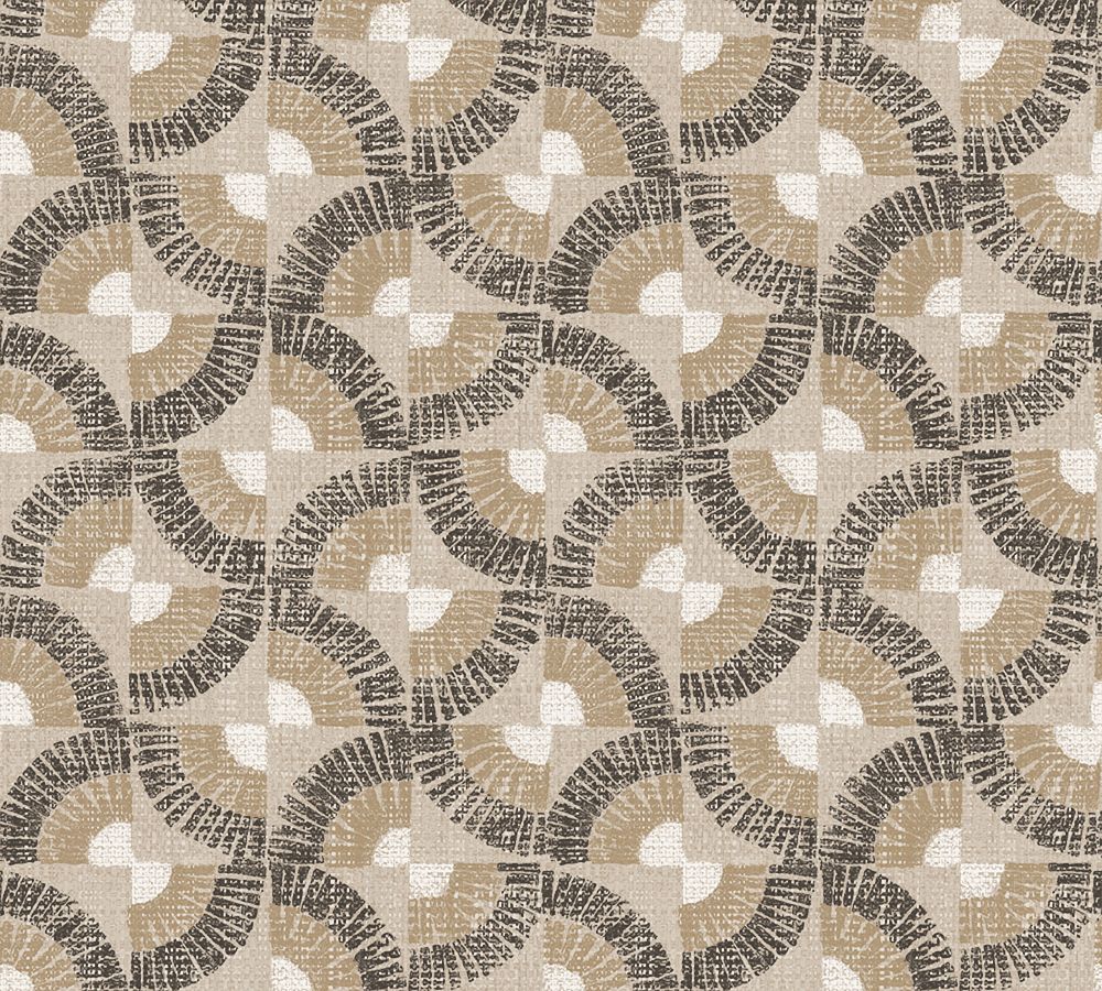Grasscloth Fans Peel &amp; Stick Removable Wallpaper
