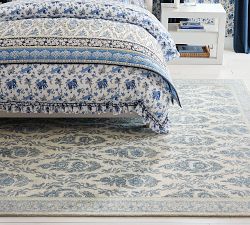 Roller Rabbit Trellis Floral Rug