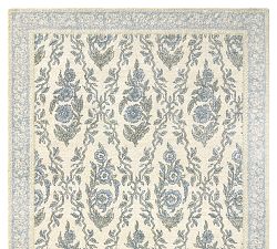 Roller Rabbit Trellis Floral Rug