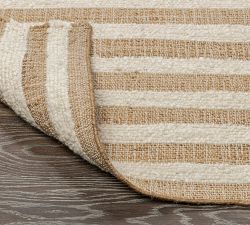 Daya Striped Handwoven Jute Rug