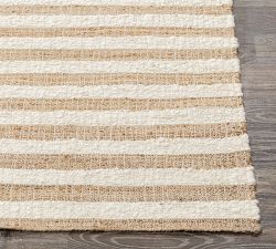 Daya Striped Handwoven Jute Rug