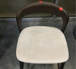 Open Box: Haverport Counter Stool, 19.5&quot;W x 19.5&quot;D x 35.5&quot;H - Dark Walnut