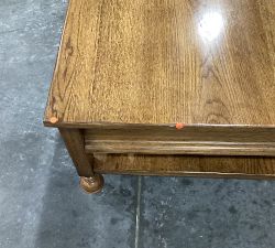 Open Box: Summerville Rectangular Coffee Table, 48&quot; - Tuscan Brown