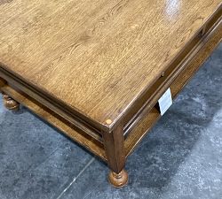 Open Box: Summerville Rectangular Coffee Table, 48&quot; - Tuscan Brown