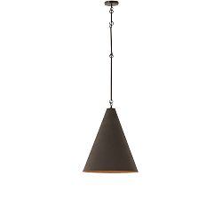 Olive Metal Pendant (12&quot;-20&quot;)