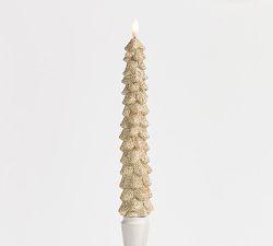 Flameless Tree Taper Candle