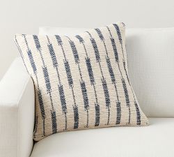 Jacquard Reversible Striped Pillow