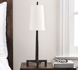 Fallon Forged-Iron Table Lamp (22&quot;-32&quot;)