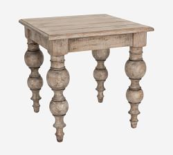 Bander Square Reclaimed Wood End Table (24&quot;)