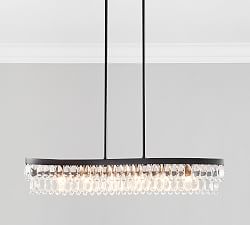 Clarissa Modern Wave Chandelier (37&quot;)