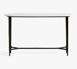 Larkspur Marble Console Table