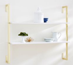 Olivia Wall Mounted Shelves - 2 Tier