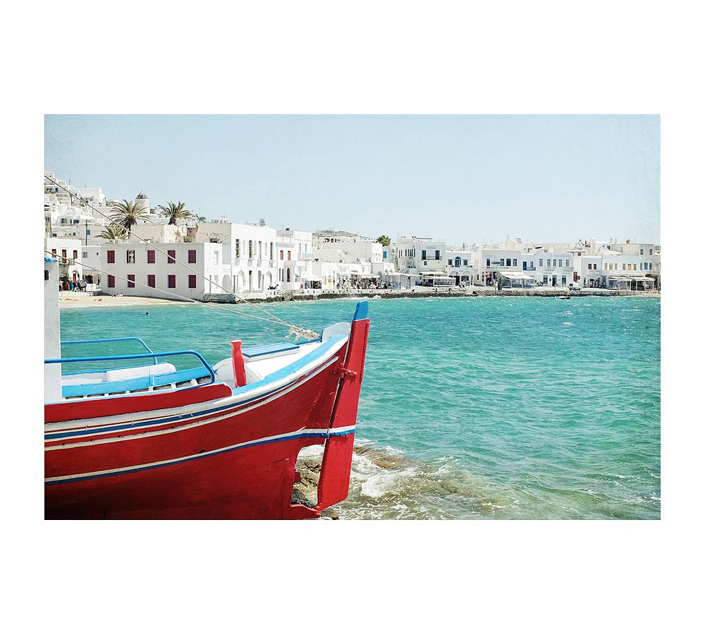 Red Boat by Lupen Grainne