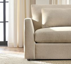 Westwood Fin Arm Deep Seat 3-Piece L-Shaped Sectional (122&quot;)
