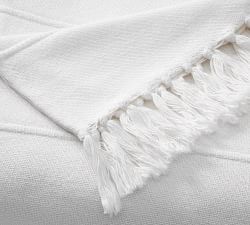 Cotton Fringe Blanket