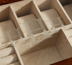 Burlwood Jewelry Armoire