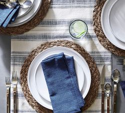 French Striped Table Linens Collection