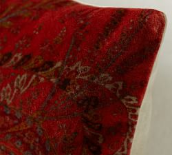 Marisol Printed Velvet Pillow Cover