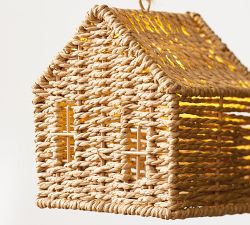 Woven Cabin Ornament