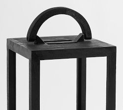 Decker Acacia Wood Outdoor Lantern