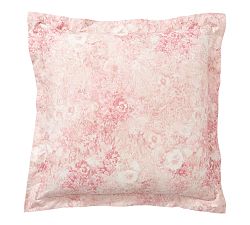 Monique Lhuillier Penelope Ikat Floral Print Sham